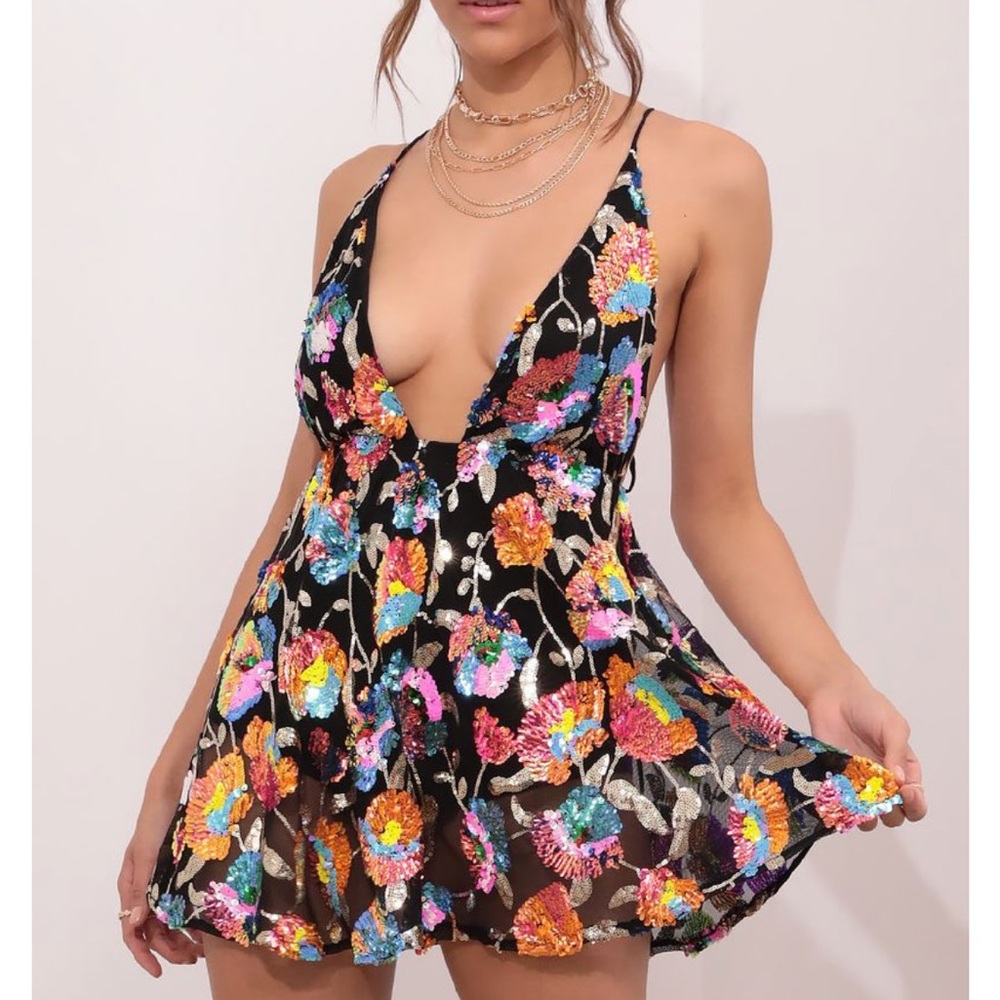 Lucy in the Sky Skylar Sequin dress/romper
